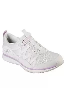 Skechers Gratis Sport Trainers, Natural, Size 4, Women