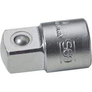 Bahco Socket Converter 1/4" Female 3/8" Male