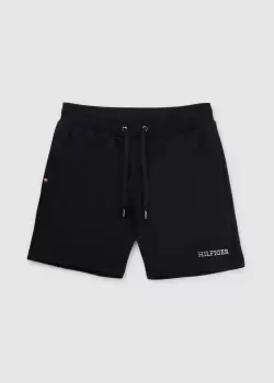 Tommy Hilfiger Mens Monotype Sweatshorts In Blue