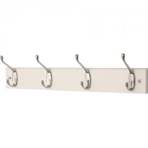 Robert Dyas Select Hardware 4 Pieces Hooks On White Board 1 Pack