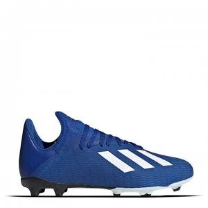 adidas X 19.3 Childrens FG Football Boots - TeamRoyal/White