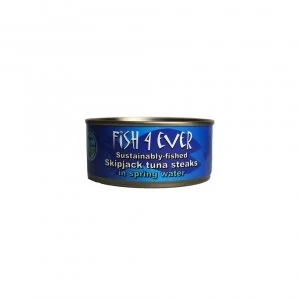 Fish 4 Ever Skipjack Tuna Steaks In Spring Water 160g