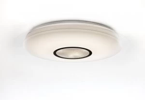 40W Tuneable White 3000K-6000K, 2800lm, Dimmable Flush Fitting with Remote Control