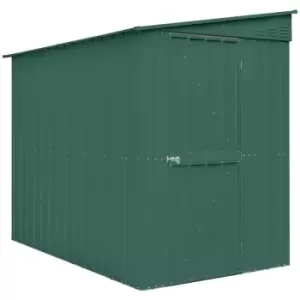 Lotus - 5x8 Heritage Green Metal Lean To Shed - Heritage Green