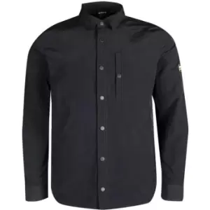 Barbour International Link Overshirt Mens - Black