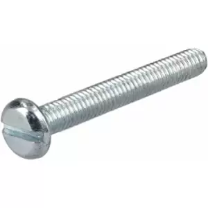 R-tech - 337023 Slotted Pan Head Machine Screws bzp M4 30mm - Pack Of 100