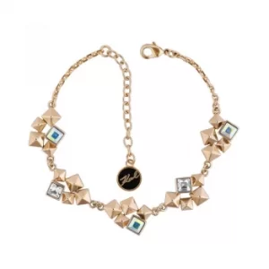 Karl Lagerfeld Pyramid Cluster Station Bracelet