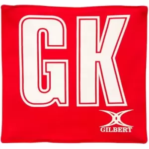 Gilbert Netball Pro Patch Bibs - Red