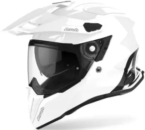 Airoh Commander Color Motocross Helmet, white Size M white, Size M