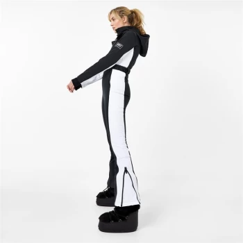 Jack Wills One Stripe Ski Suit - Black