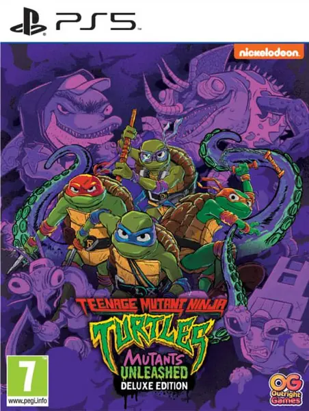 Teenage Mutant Ninja Turtles Mutants Unleashed Deluxe Edition PS5 Game