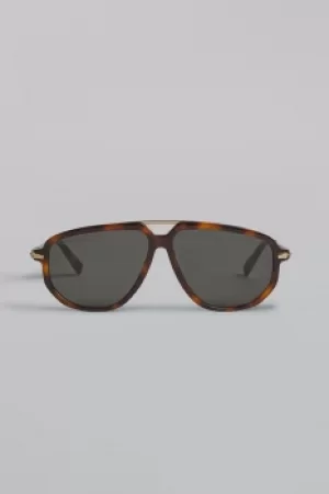 DSQUARED2 Unisex Sunglasses Brown Size 59 Acetate