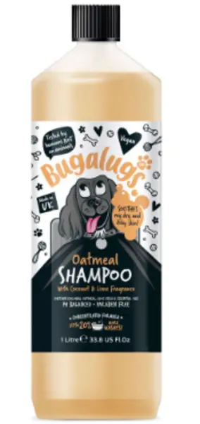 Bugalugs Oatmeal Dog Shampoo 500ml