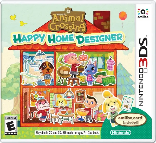 Welcome To Animal Crossing Happy Home Designer Nintendo 3DS Game