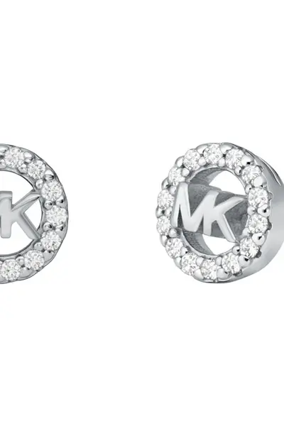 Michael Kors Jewellery Ladies Michael Kors Sterling Silver Logo Stud Earrings MKC1727CZ040