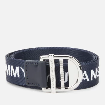 Tommy Jeans Womens Tjw Webbing Essential Belt - Twilight Navy - 75cm/XS