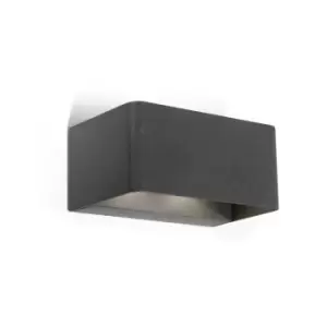 Wilson Outdoor LED Up Down Wall Light Urban Grey 1710lm 3000K IP65