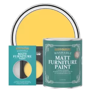 Rust-Oleum Matt Furniture & Trim Paint - LEMON JELLY - 750ml