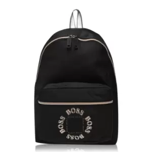 Boss Pixel Tri Logo Backpack - Black