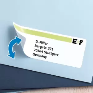 HERMA Repositionable address labels A4 99.1x57mm white Movables...