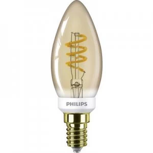 Philips LED (monochrome) EEC A (A++ - E) E14 Candle 3.5 W = 15 W Warm white (Ø x L) 3.5cm x 10.6cm dimmable