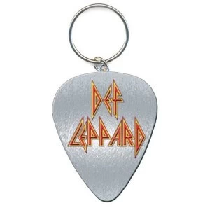 Def Leppard - Logo Pick Keychain