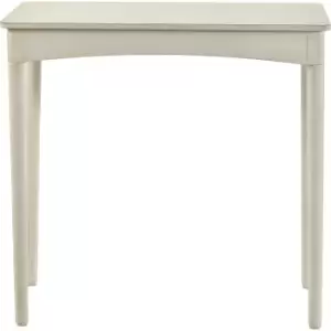 Truro Whitewashed Pine Rectangular Console Table White