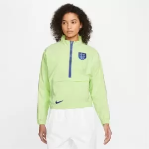 Nike England 1/4-Zip Jacket 2022 2023 Womens - Green