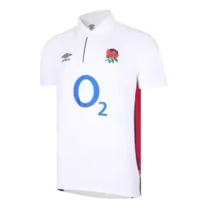 Umbro England Home Classic Rugby Shirt 2021 2022 - White