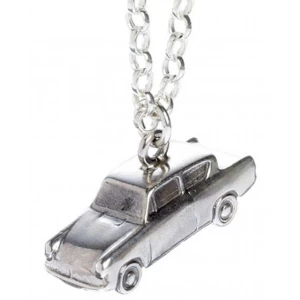 Sterling Silver Mr Weasleys Ford Anglia Flying Car Charm Necklace