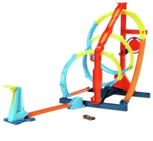 Hot Wheels Track Builder Unlimited Corkscrew Twist Kit