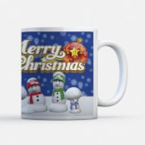 Nintendo Super Mario Snowmen Characters Mug