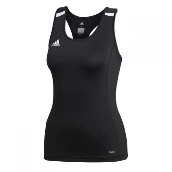 adidas T19 Tank Top - Black/White