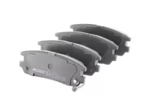 RIDEX Brake pad set 402B0168 Brake pads,Brake pad set, disc brake OPEL,HONDA,ISUZU,Frontera B SUV (U99),Frontera A Sport SUV Cabrio (U92)