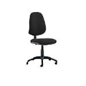 Task Operator Chair Eclipse II Lever Black Fabric Without Arms