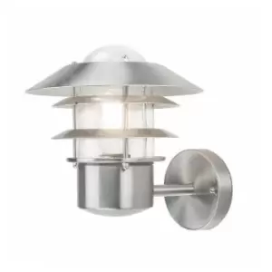 Outdoor IP44 Wall Light Stainless Steel LED E27 60W