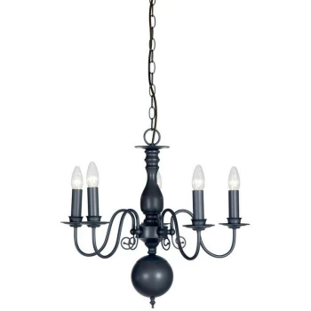 Linea Verdace Lighting - Linea Verdace Brugge Multi Arm Chandeliers Lead