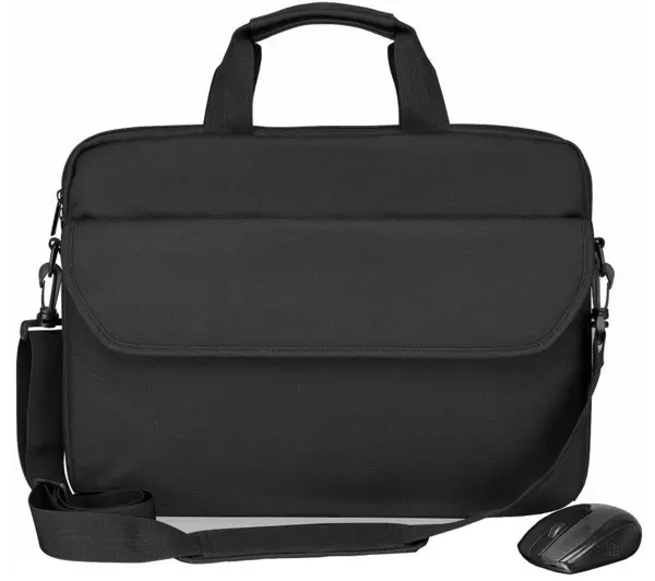 Logik L14BUN20 14.1" Laptop Bag & Wireless Mouse Bundle