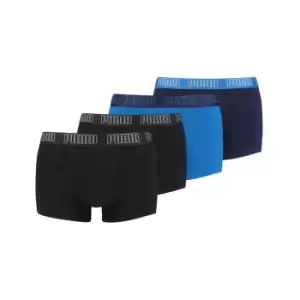 Puma Basic Trunks 4 Pack Mens - Multi