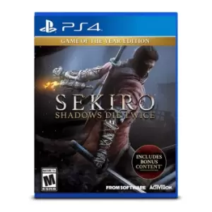 Sekiro Shadows Die Twice Game of the Year Edition PS4 Game