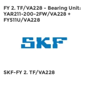 FY 2. TF/VA228 - Bearing Unit: YAR211-200-2FW/VA228 + FY511U/VA228