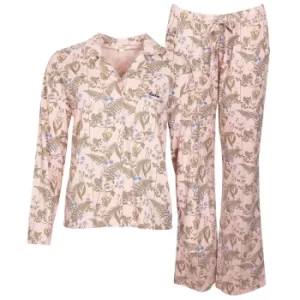 Barbour Womens Nina PJ Set Petal Pink Large