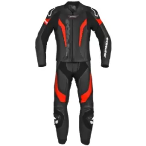 Spidi Laser Touring Black Fluo Red 2 Piece 54