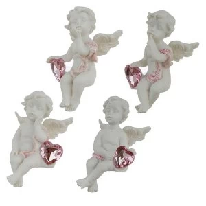 Peace of Heaven Kiss from the Heart Cherub Figurine