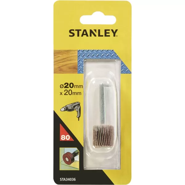 Stanley 20mm Flap Wheel 80G - STA34036-XJ