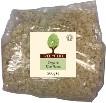 Tree of Life Organic Rice - Flakes - 500g x 6