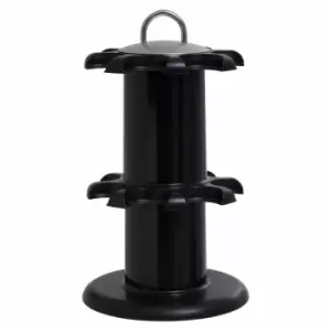 Premier Housewares 2 Tier Spice Rack Black