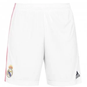 adidas Real Madrid Home Shorts 2020 2021 - White