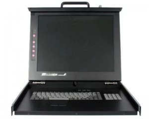 StarTech.com 1U 19" Rackmount LCD Console with 16 Port Multi-Plat