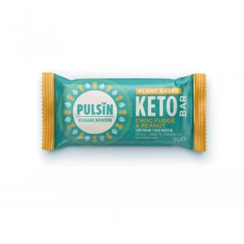 Pulsin Choc Fudge Peanut Keto Bar